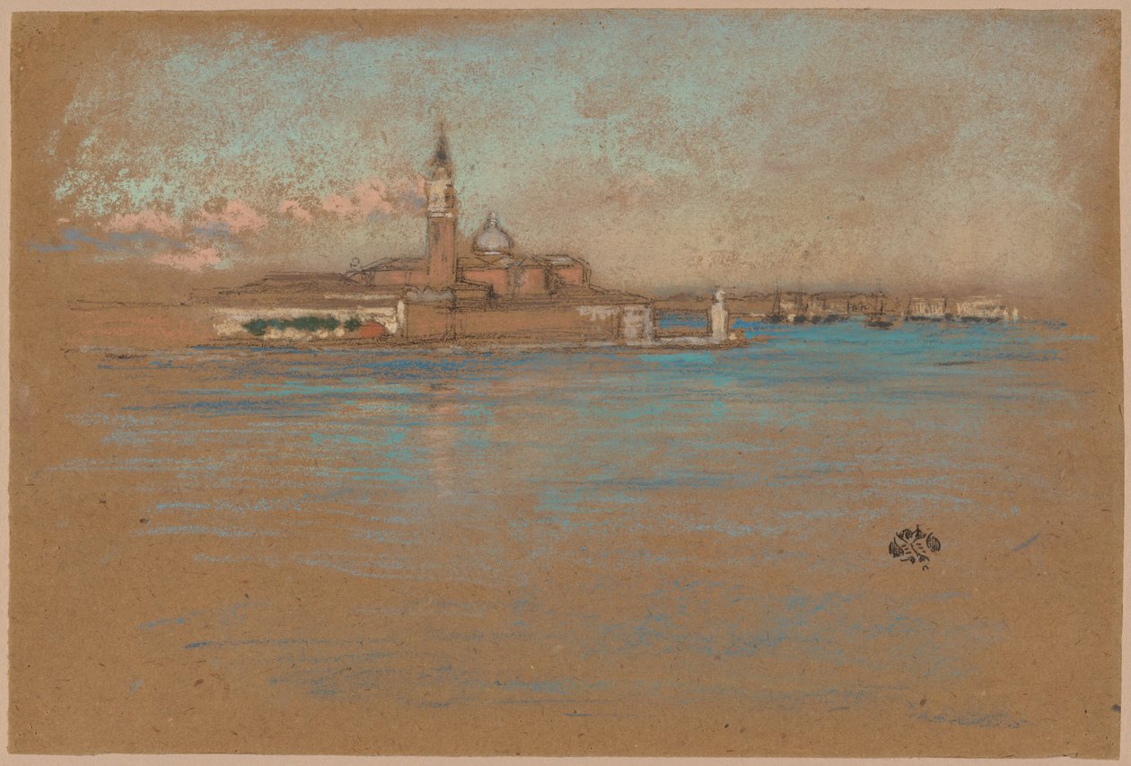 Kostel San Giorgio Maggiore od James Abbott McNeill Whistler