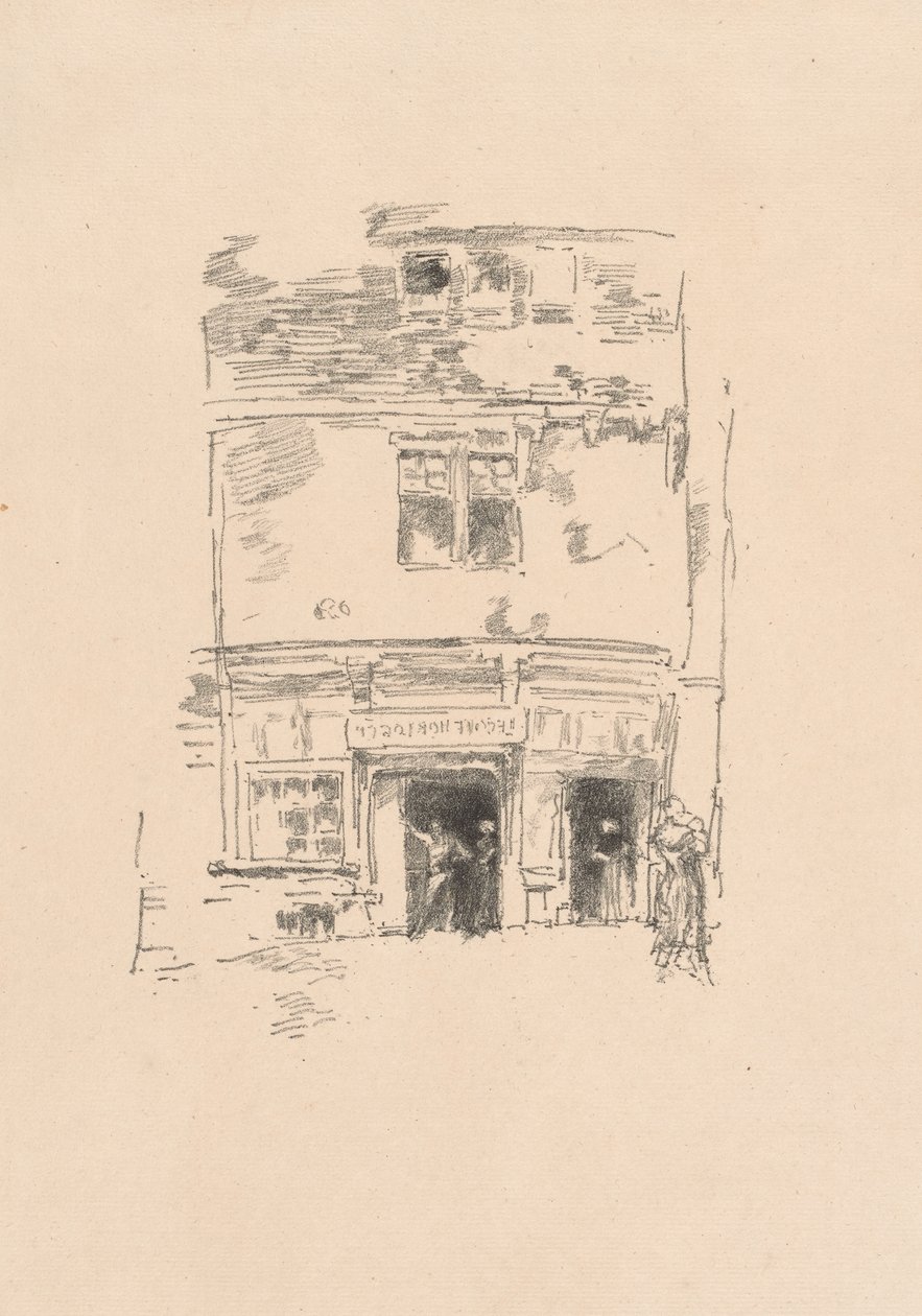 Hodináři, Paimpol od James Abbott McNeill Whistler
