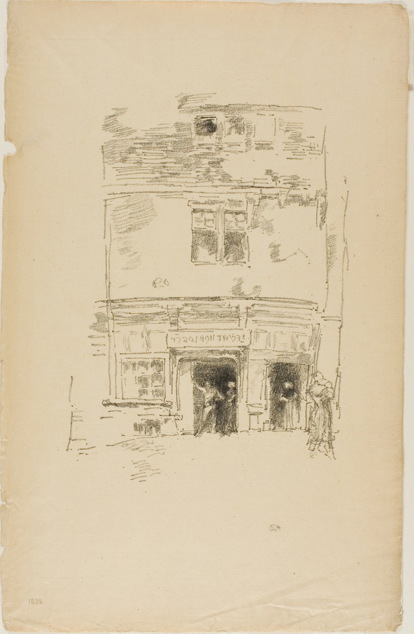 Hodináři, Paimpol od James Abbott McNeill Whistler