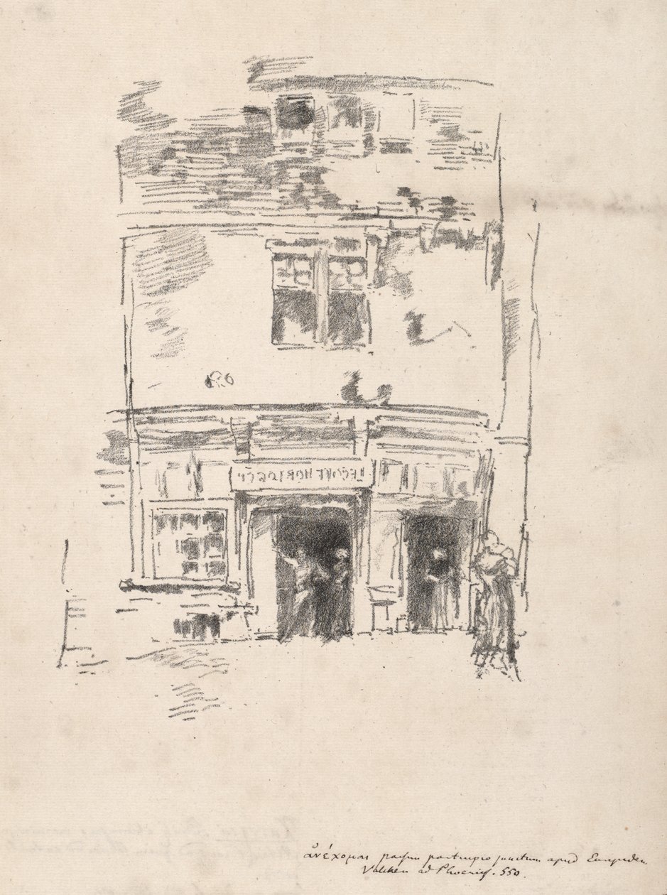 Hodináři, Paimpol od James McNeill Whistler