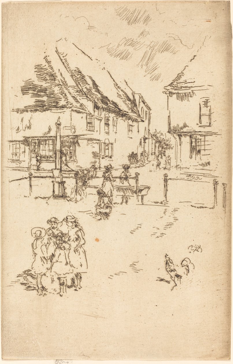 Kohout a pumpa od James Abbott McNeill Whistler