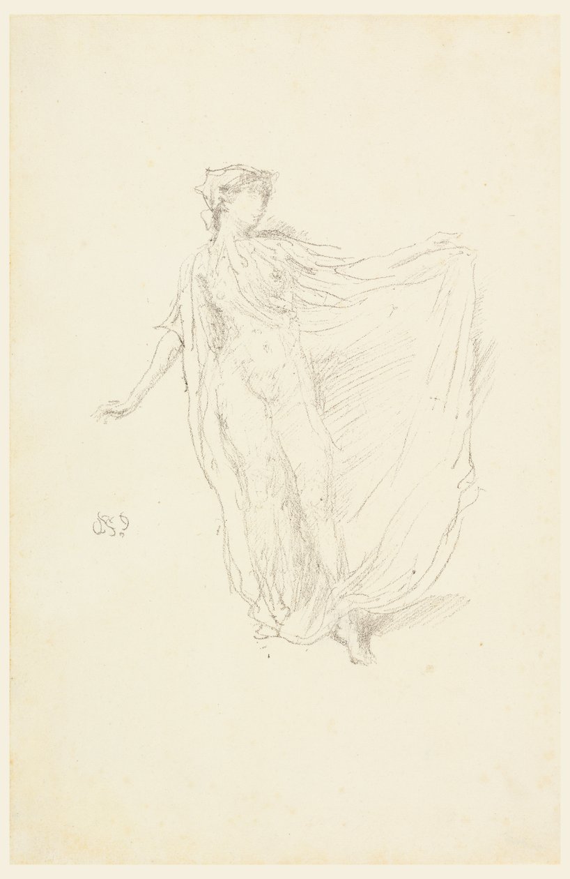 Tančící dívka od James Abbott McNeill Whistler