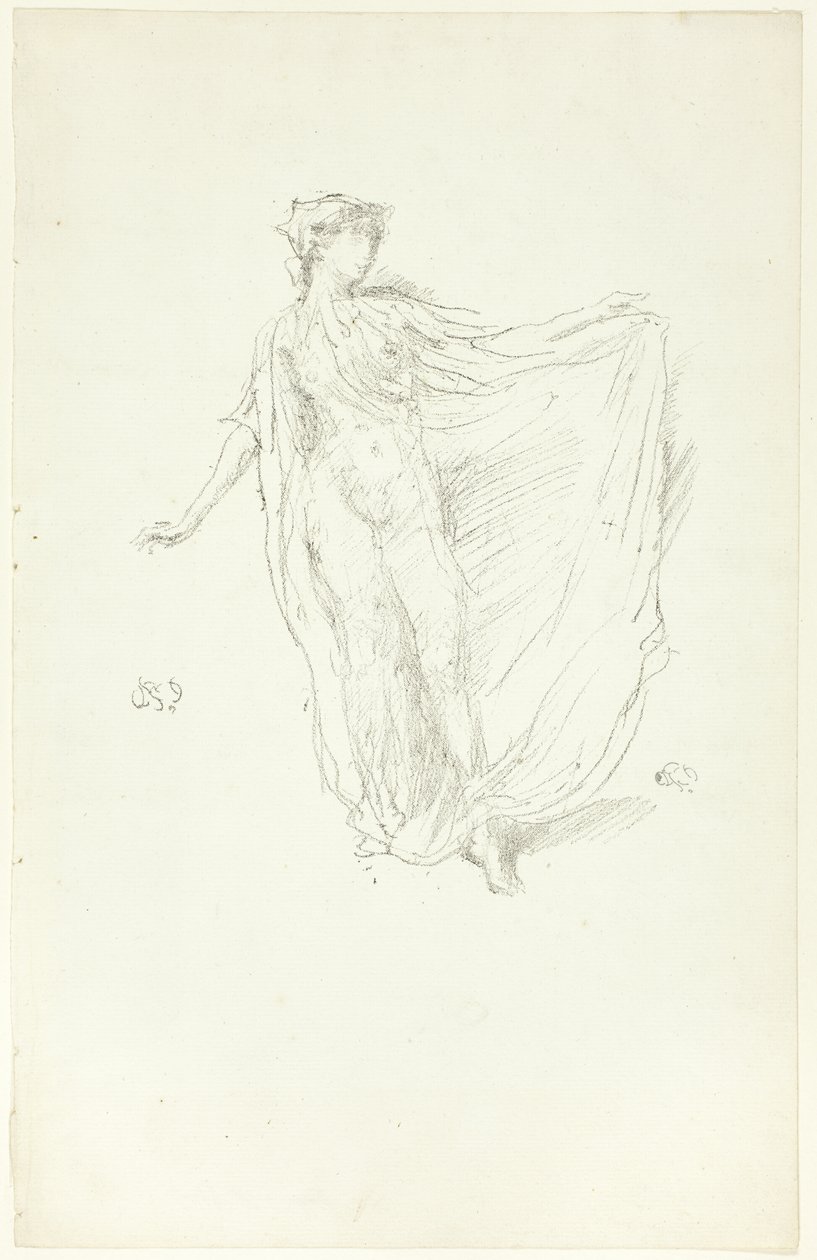 Tančící dívka od James Abbott McNeill Whistler
