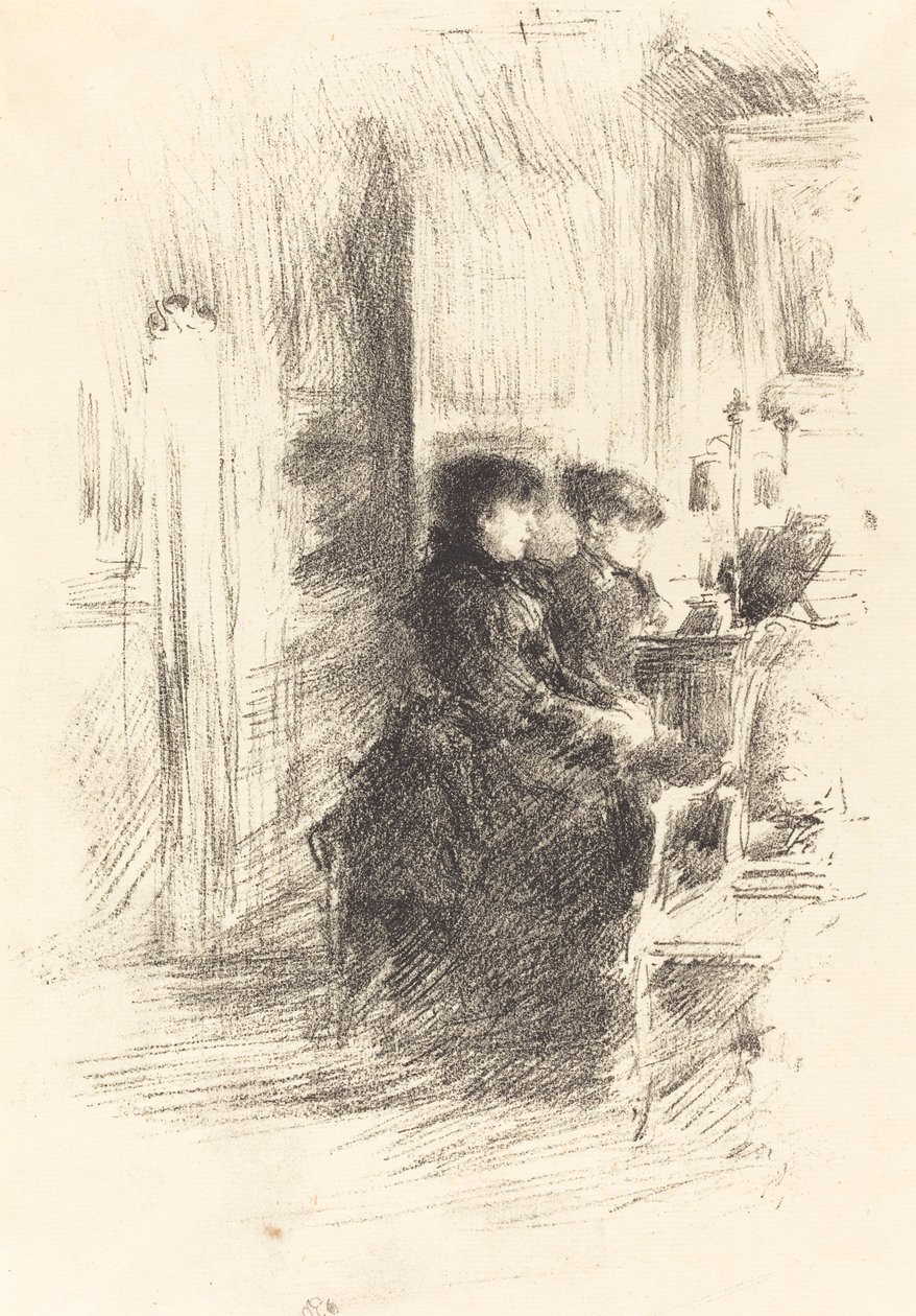Duet od James Abbott McNeill Whistler
