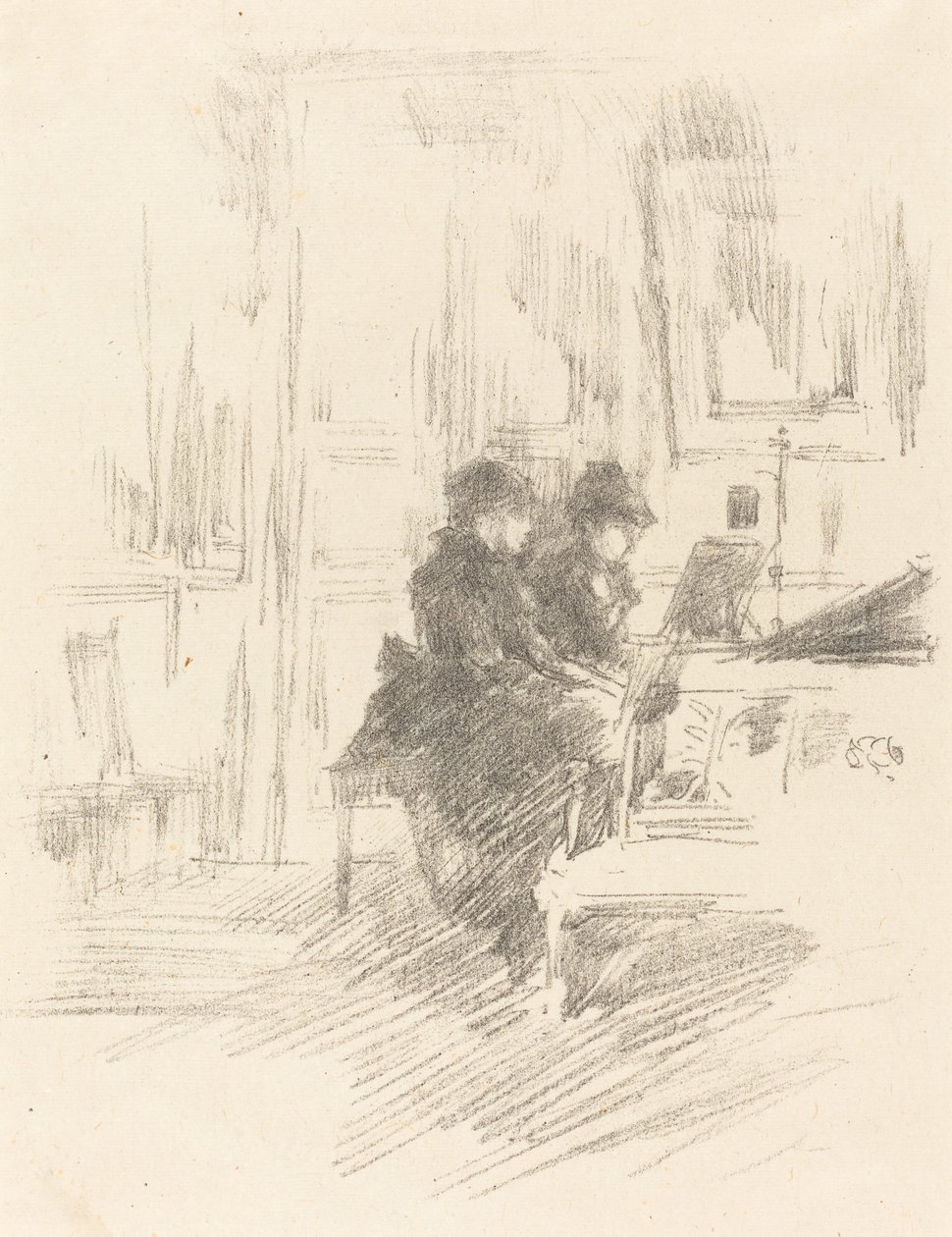 Duet, č. 2 od James Abbott McNeill Whistler