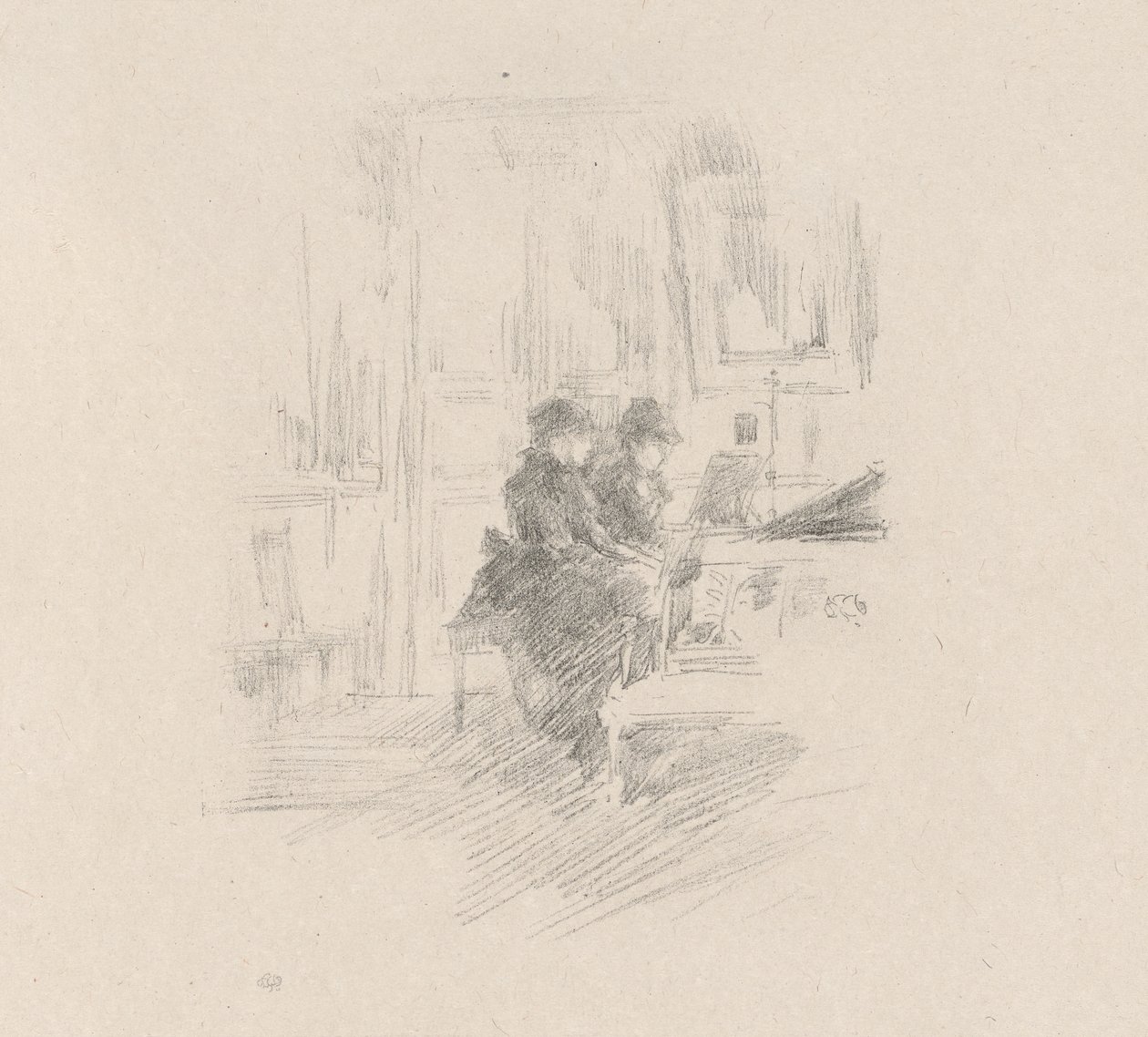 Duet, č. 2 od James Abbott McNeill Whistler
