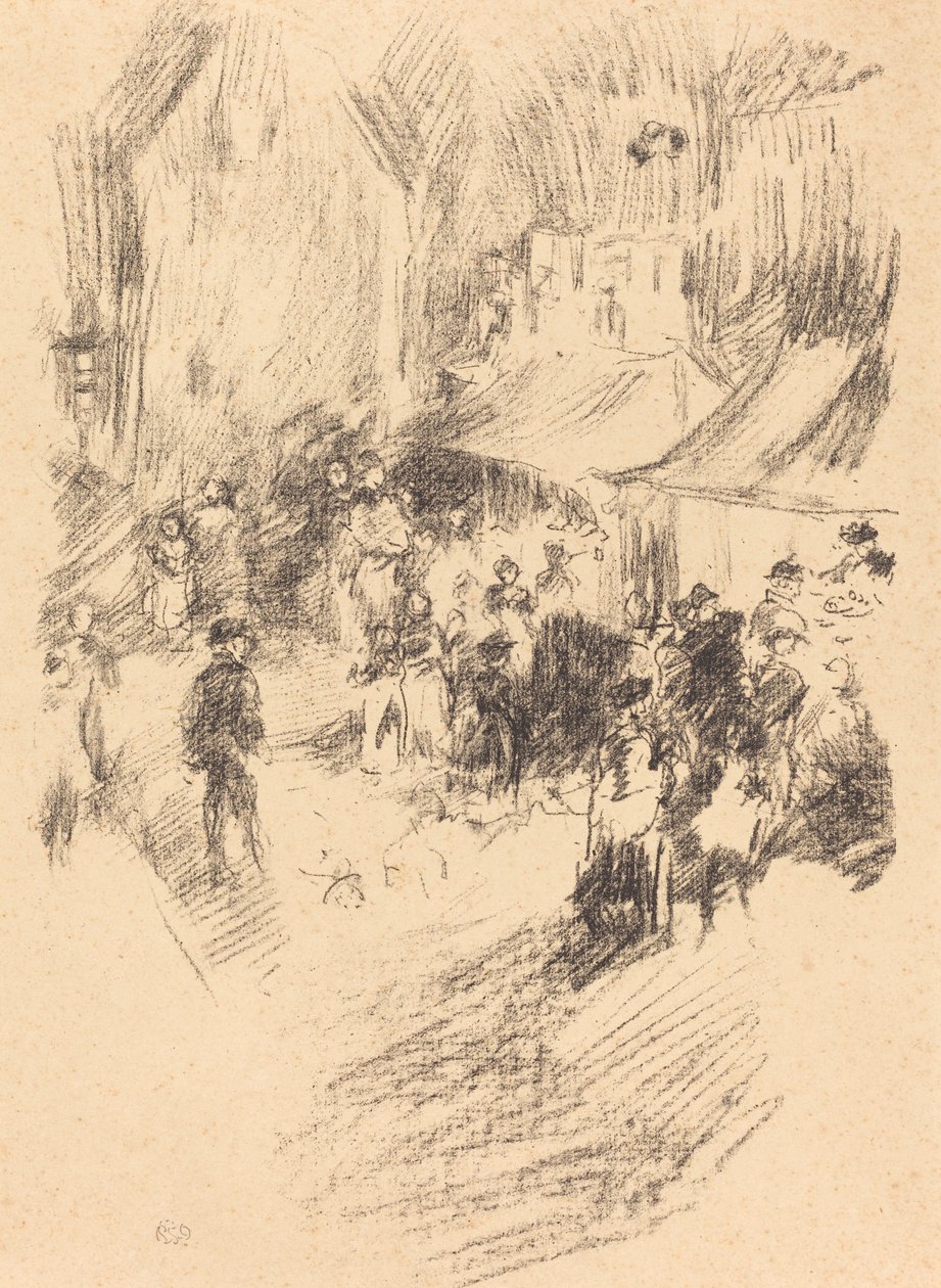 Veletrh od James Abbott McNeill Whistler