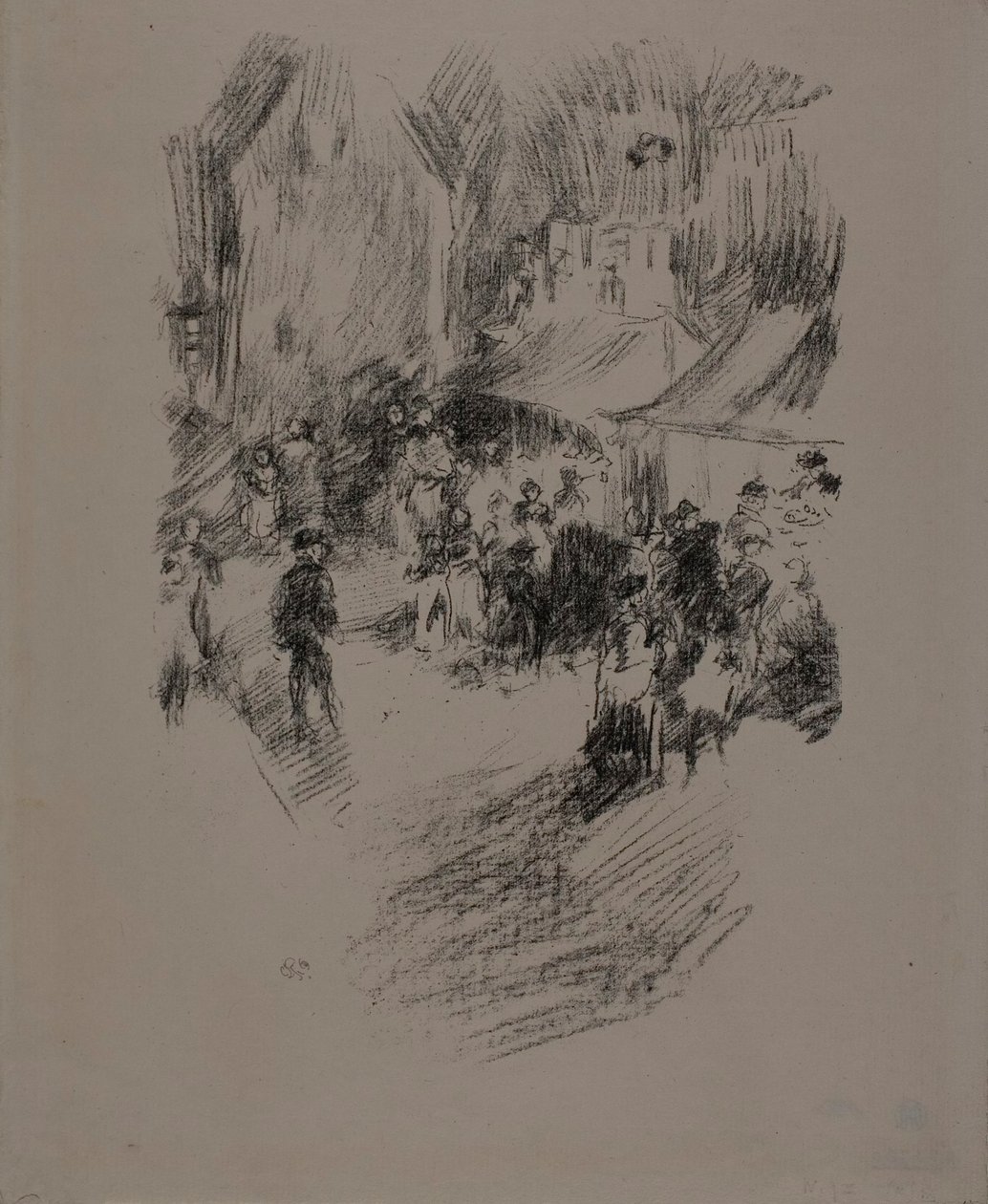 Veletrh od James Abbott McNeill Whistler