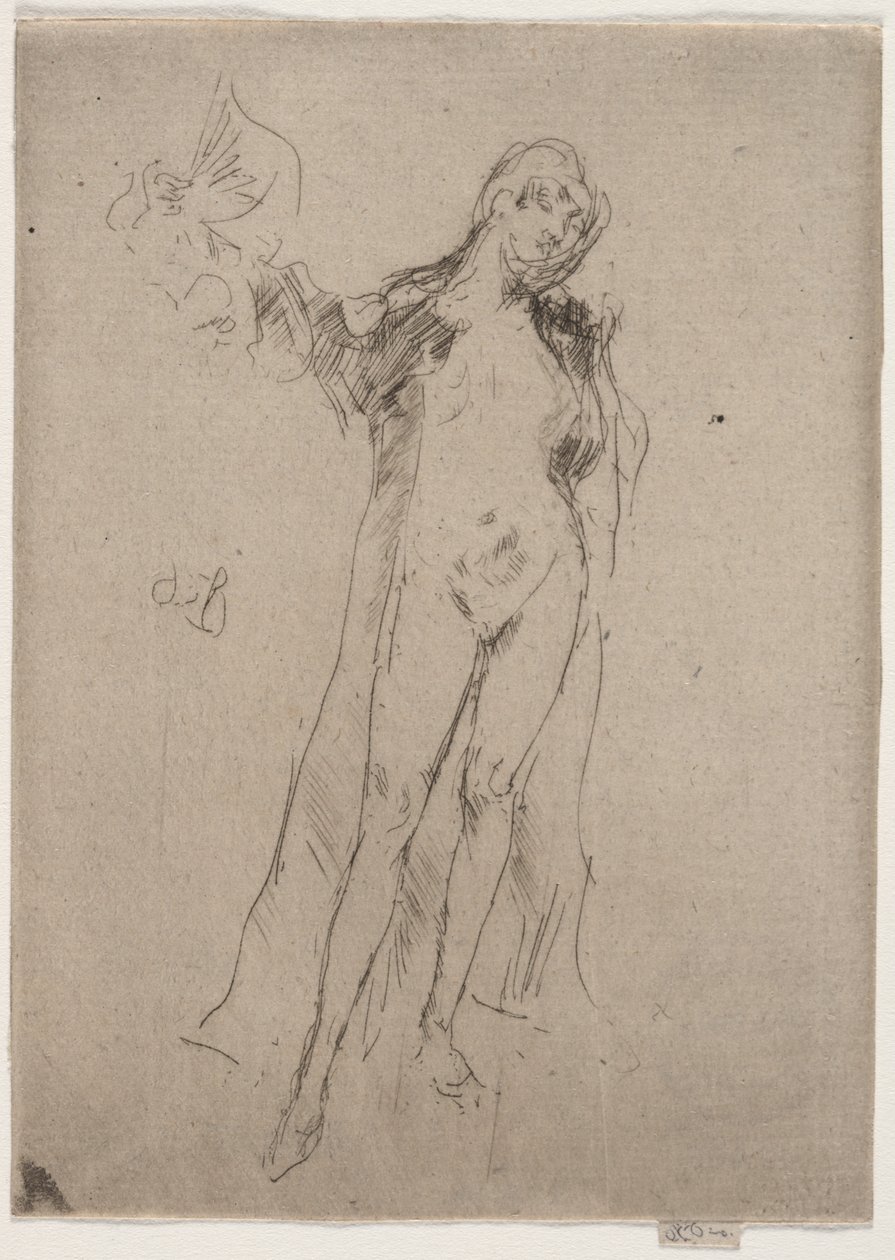 Ventilátor (model č. 3) od James McNeill Whistler