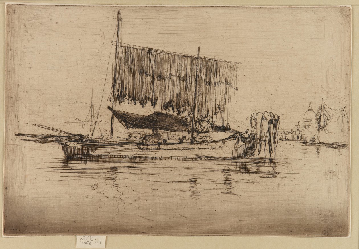 Rybářská loď od James Abbott McNeill Whistler