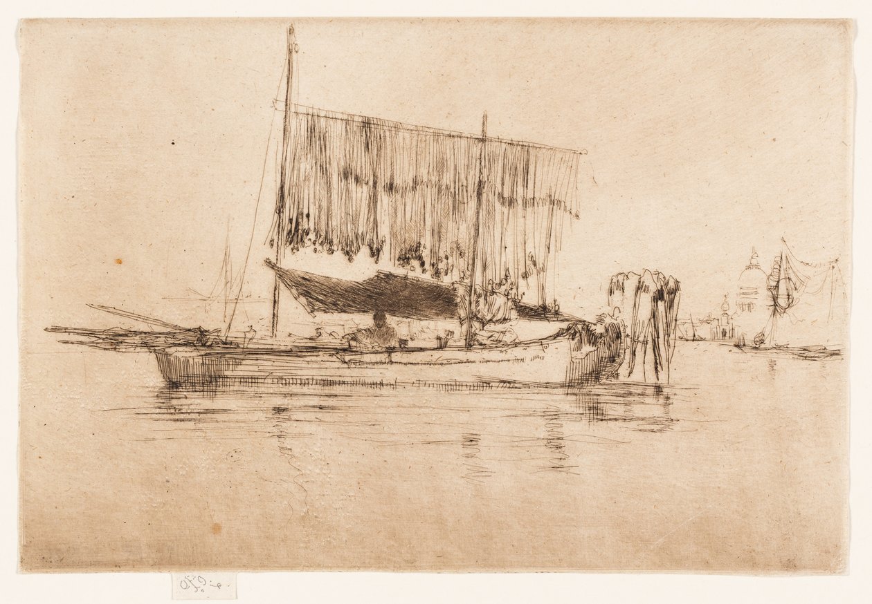 Rybářská loď od James Abbott McNeill Whistler