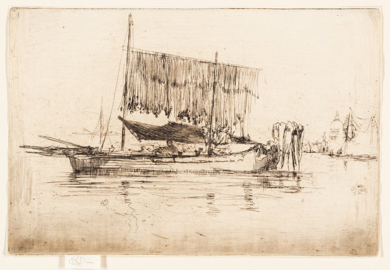 Rybářská loď od James Abbott McNeill Whistler