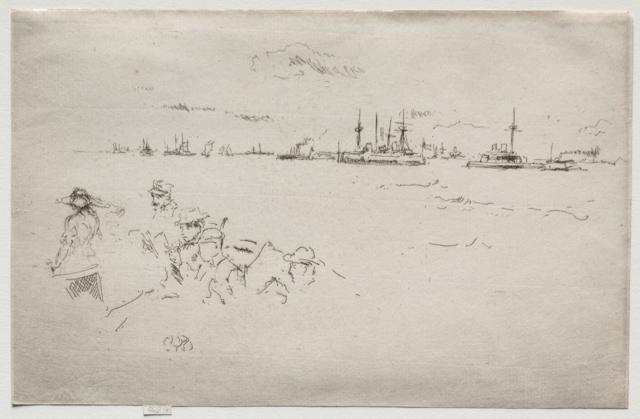 Flotila: Monitory od James McNeill Whistler