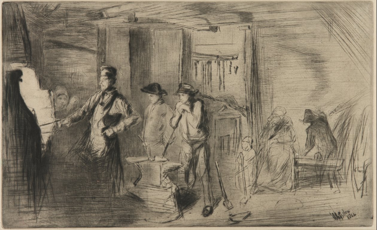 Forge od James Abbott McNeill Whistler