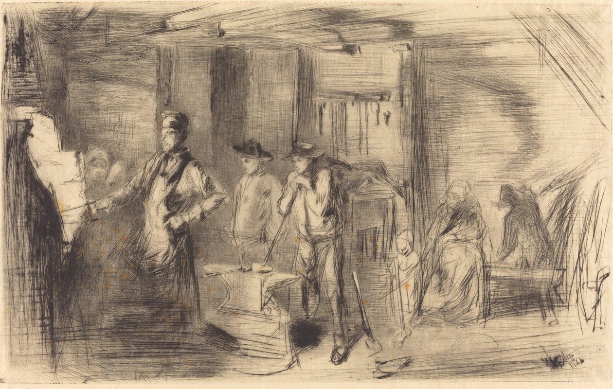 Forge od James Abbott McNeill Whistler