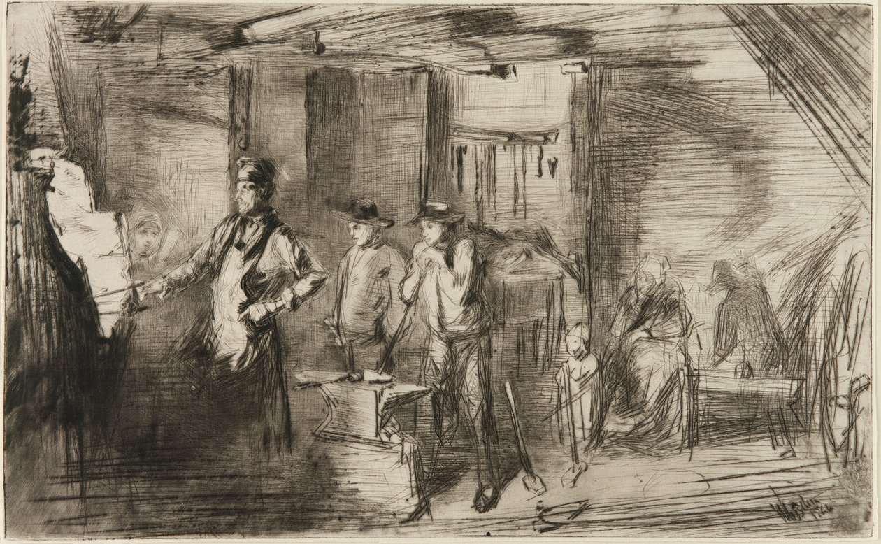Forge od James Abbott McNeill Whistler