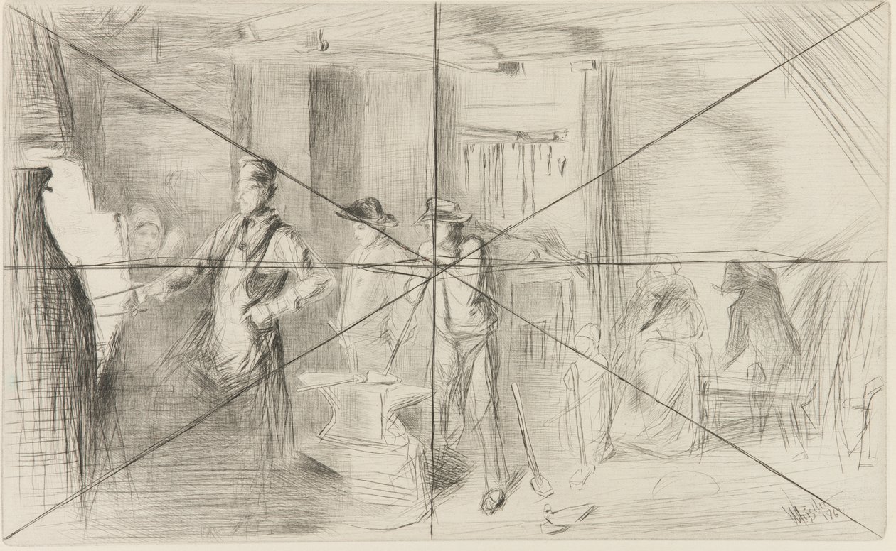 Forge od James Abbott McNeill Whistler