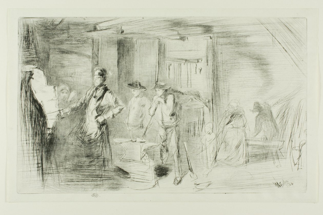 Forge od James Abbott McNeill Whistler