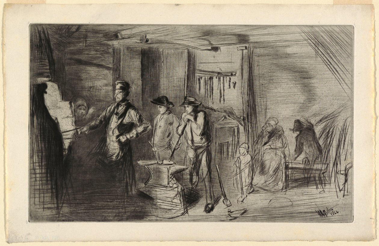 Forge od James Abbott McNeill Whistler