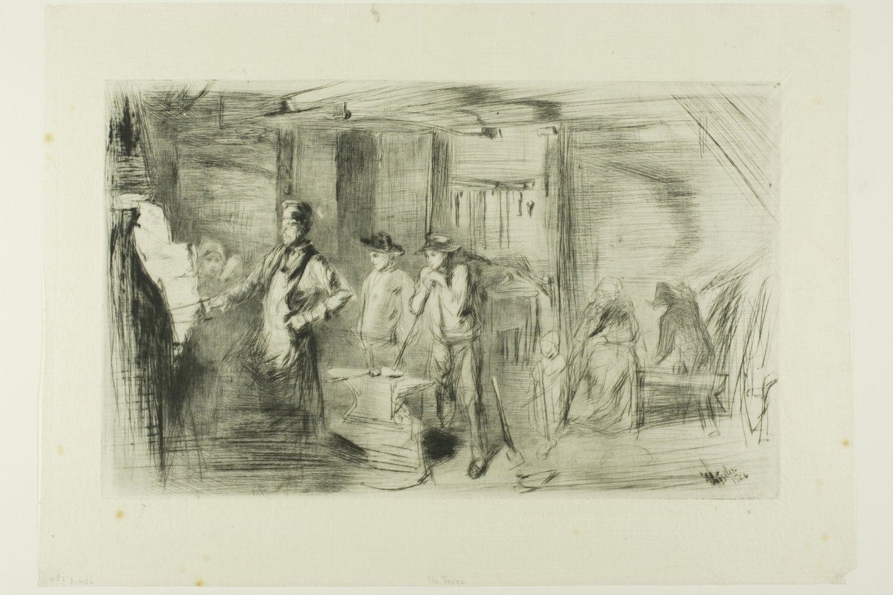 Forge od James Abbott McNeill Whistler