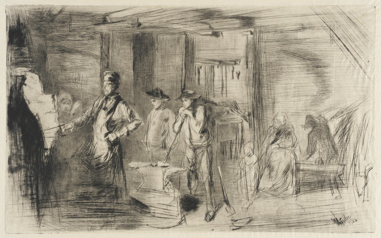 Kovárna od James McNeill Whistler