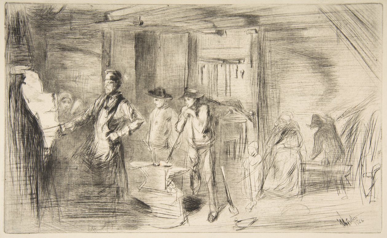 Kovárna od James McNeill Whistler