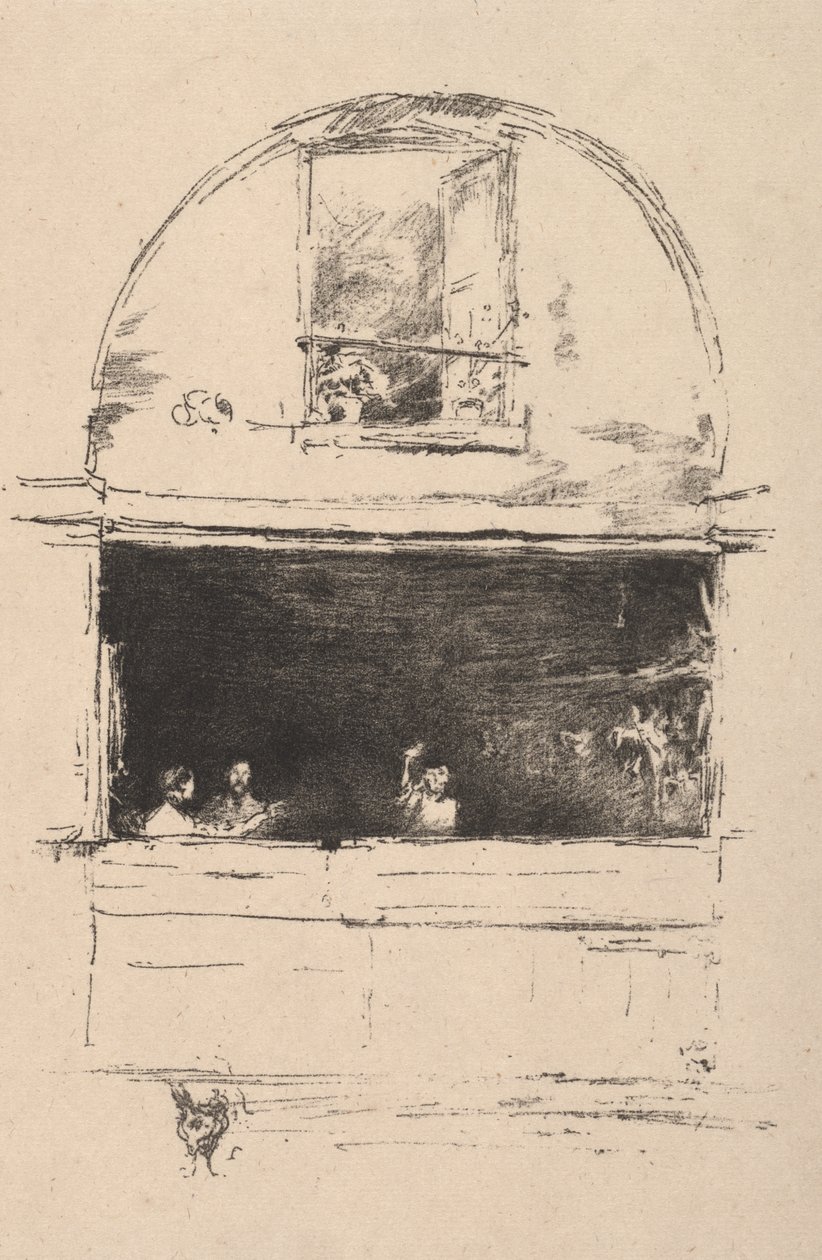 The Forge, Dračí průsmyk od James McNeill Whistler