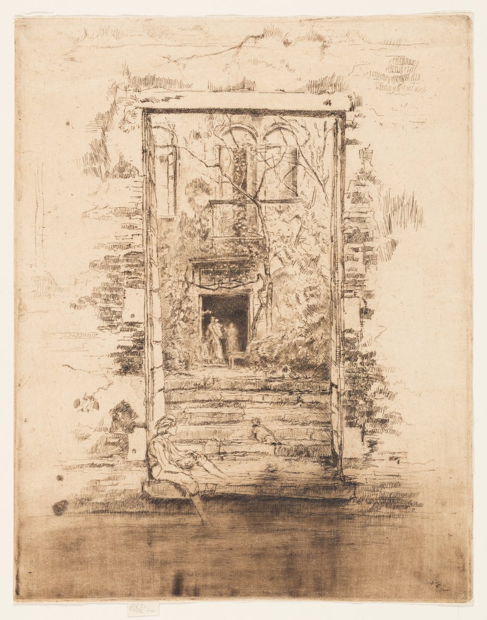 Zahrada od James Abbott McNeill Whistler