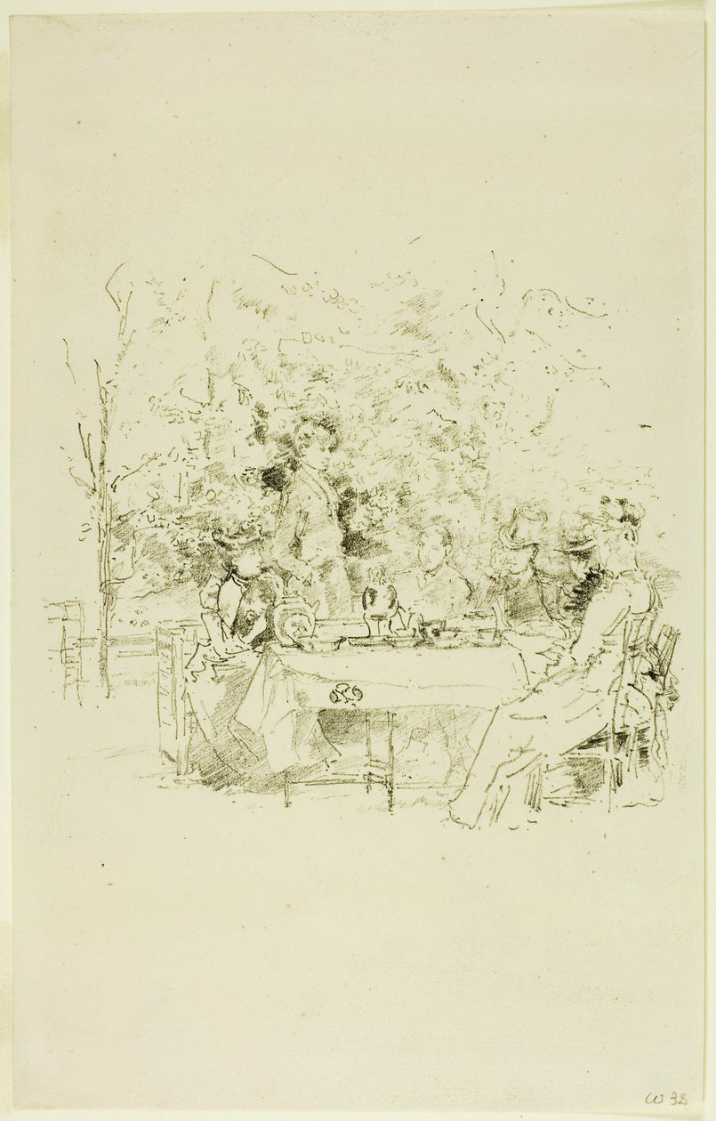 Zahrada od James Abbott McNeill Whistler
