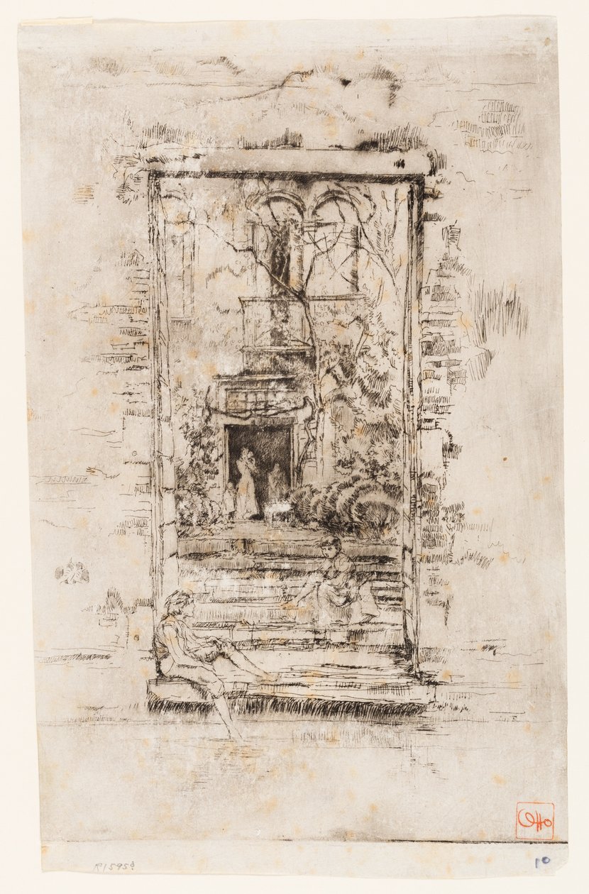 Zahrada od James Abbott McNeill Whistler