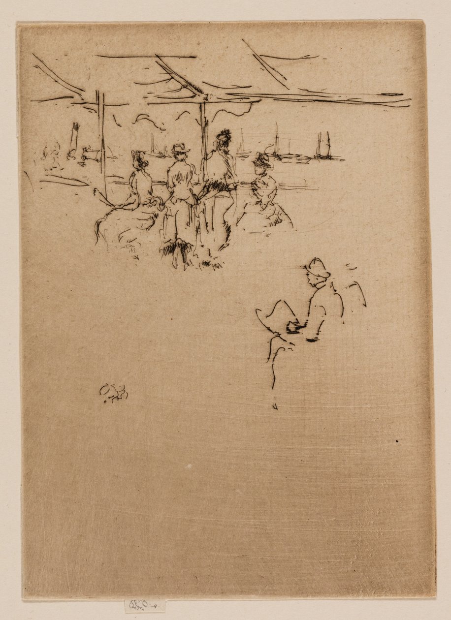 Přistávací plocha, Cowesi od James Abbott McNeill Whistler