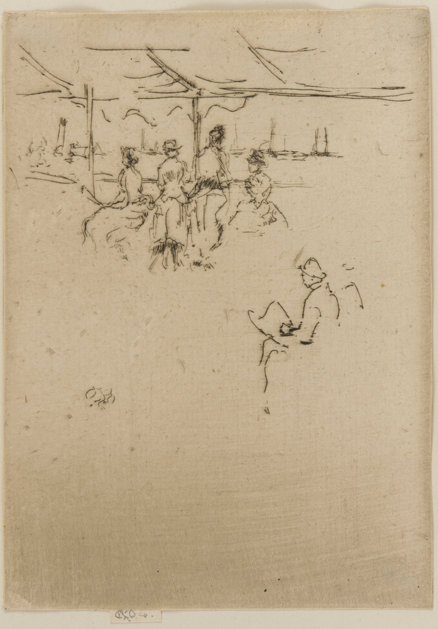Přistávací fáze, krávy od James Abbott McNeill Whistler