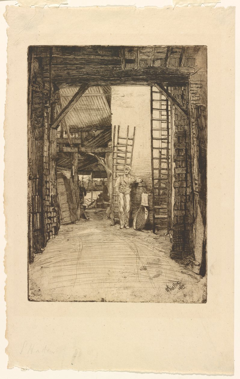 Vápenka od James Abbott McNeill Whistler