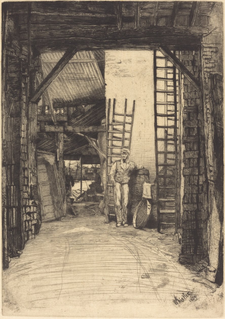 Vápenka od James Abbott McNeill Whistler
