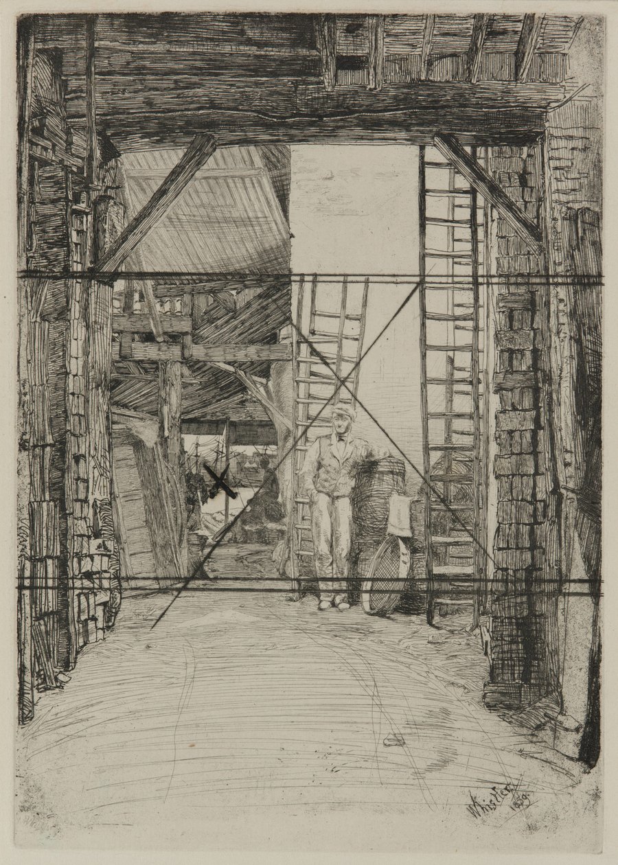Vápenka od James Abbott McNeill Whistler