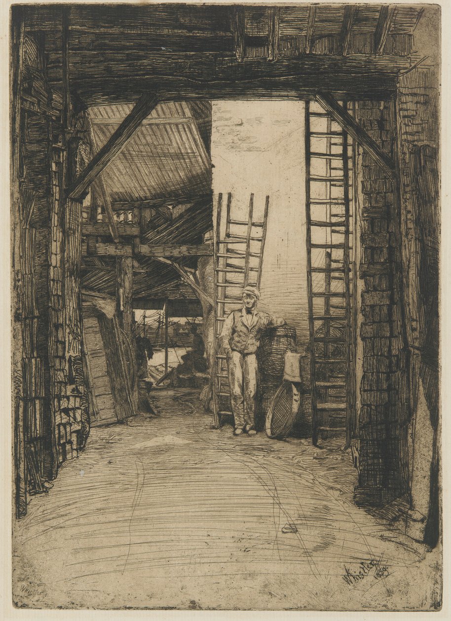 Vápenka od James Abbott McNeill Whistler