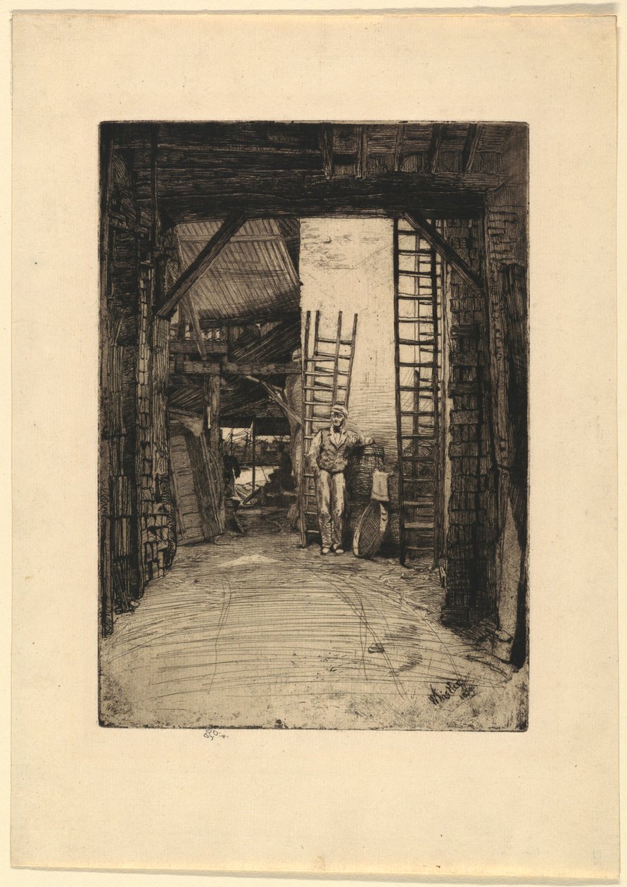Vápenka od James Abbott McNeill Whistler