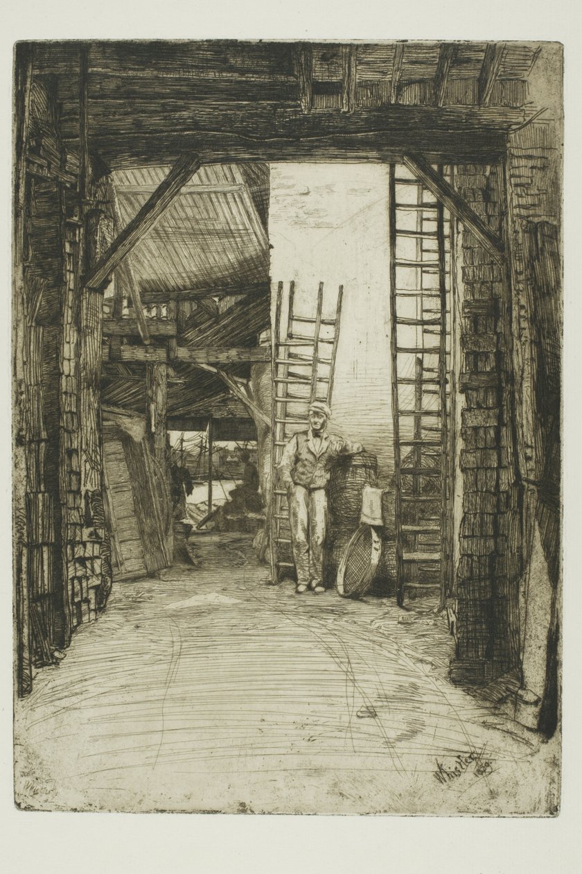 Vápenka od James Abbott McNeill Whistler