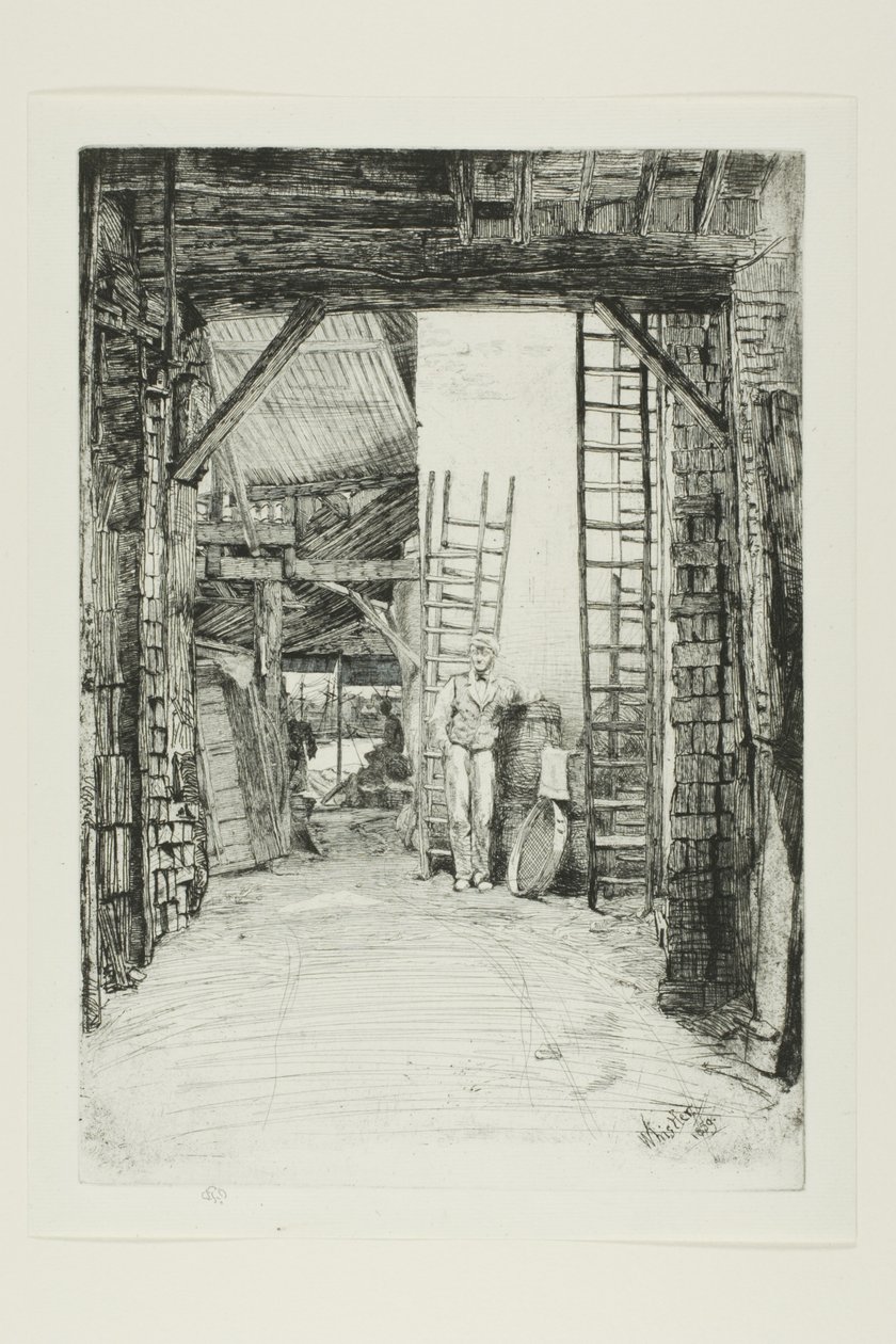 Vápenka od James Abbott McNeill Whistler