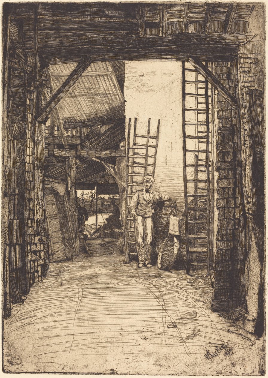 Vápennice od James McNeill Whistler