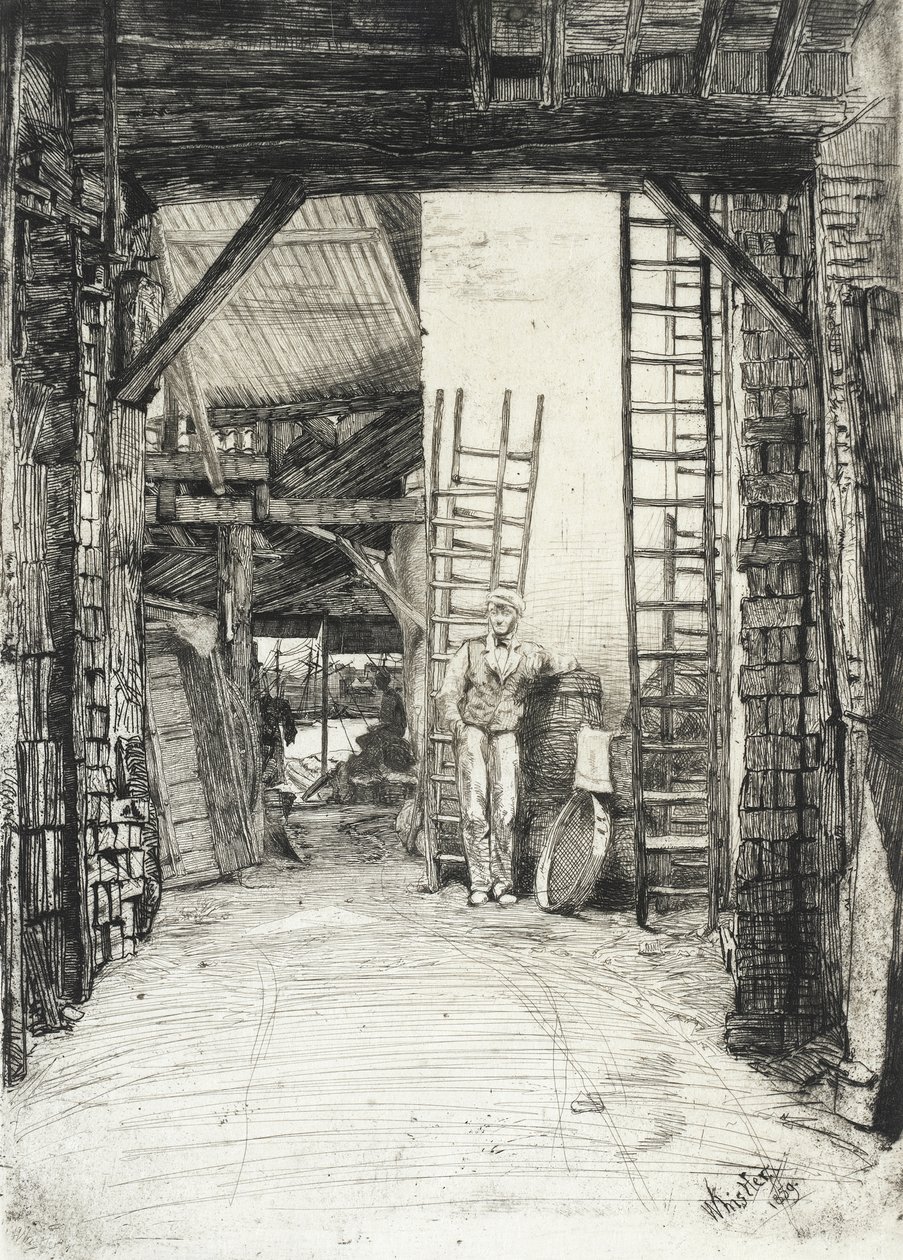 Palič vápna od James McNeill Whistler