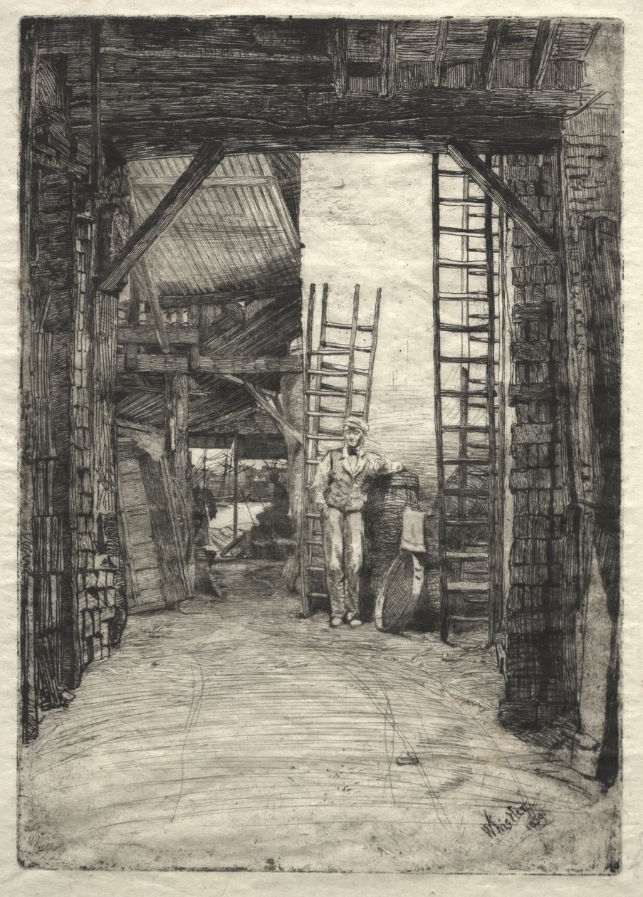 Palič vápna od James McNeill Whistler
