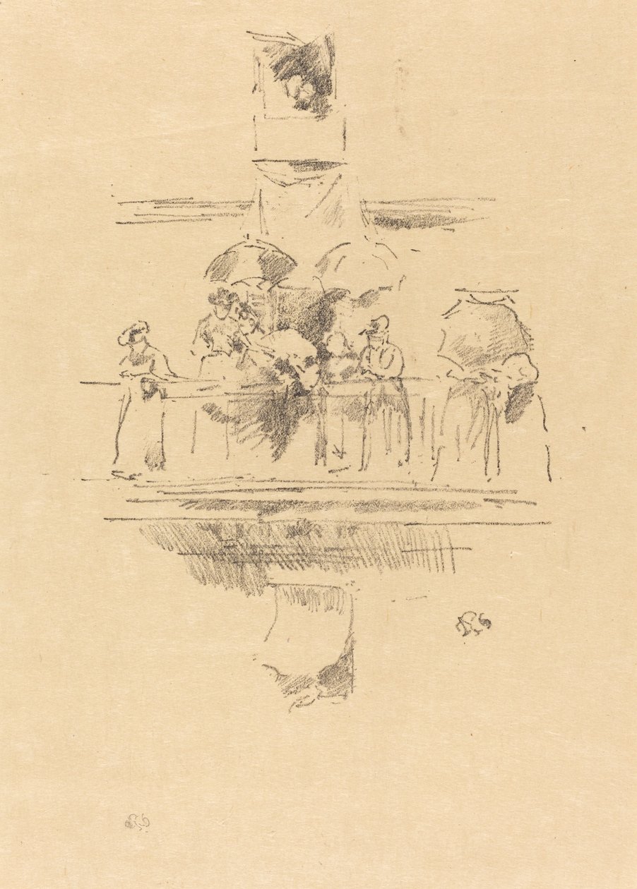 Malý Balkon od James Abbott McNeill Whistler