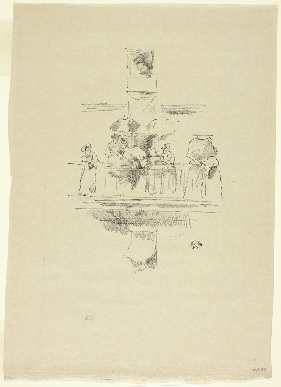 Malý Balkon od James Abbott McNeill Whistler