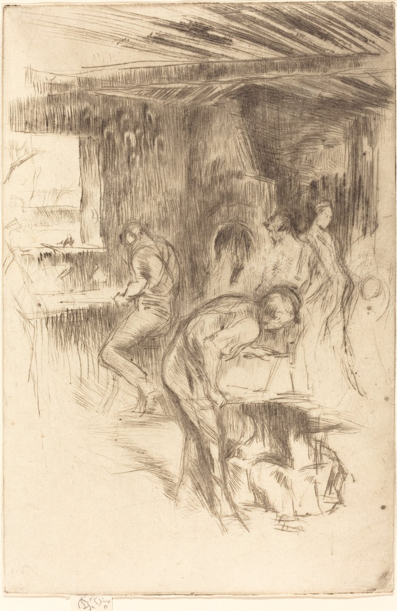 Malá kovárna od James Abbott McNeill Whistler
