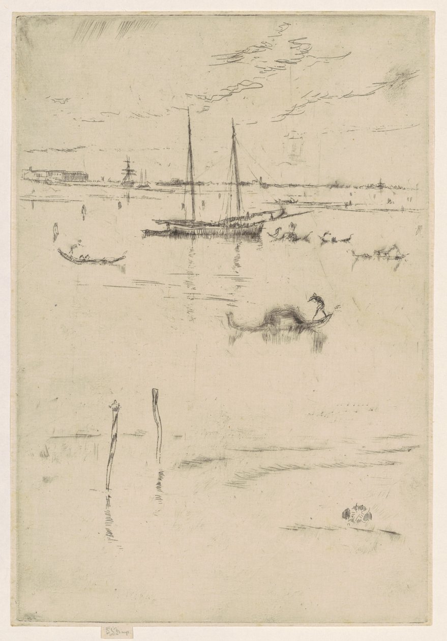 Malá laguna od James Abbott McNeill Whistler