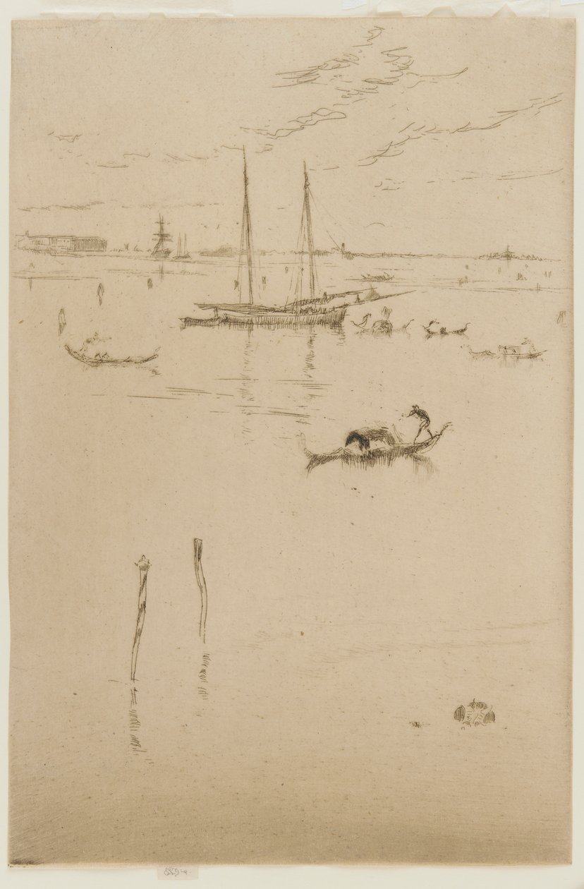 Malá laguna od James Abbott McNeill Whistler