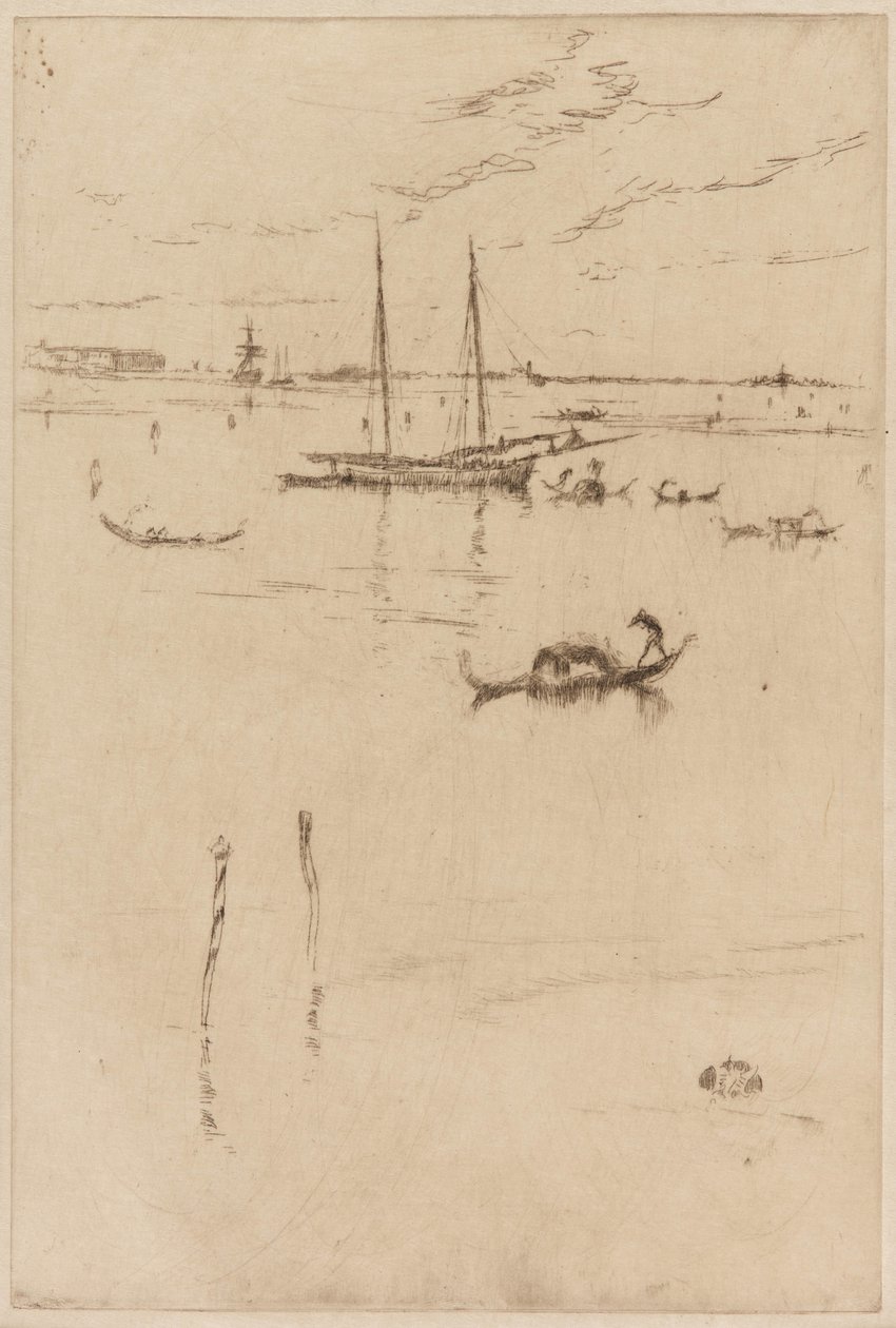 Malá laguna od James Abbott McNeill Whistler