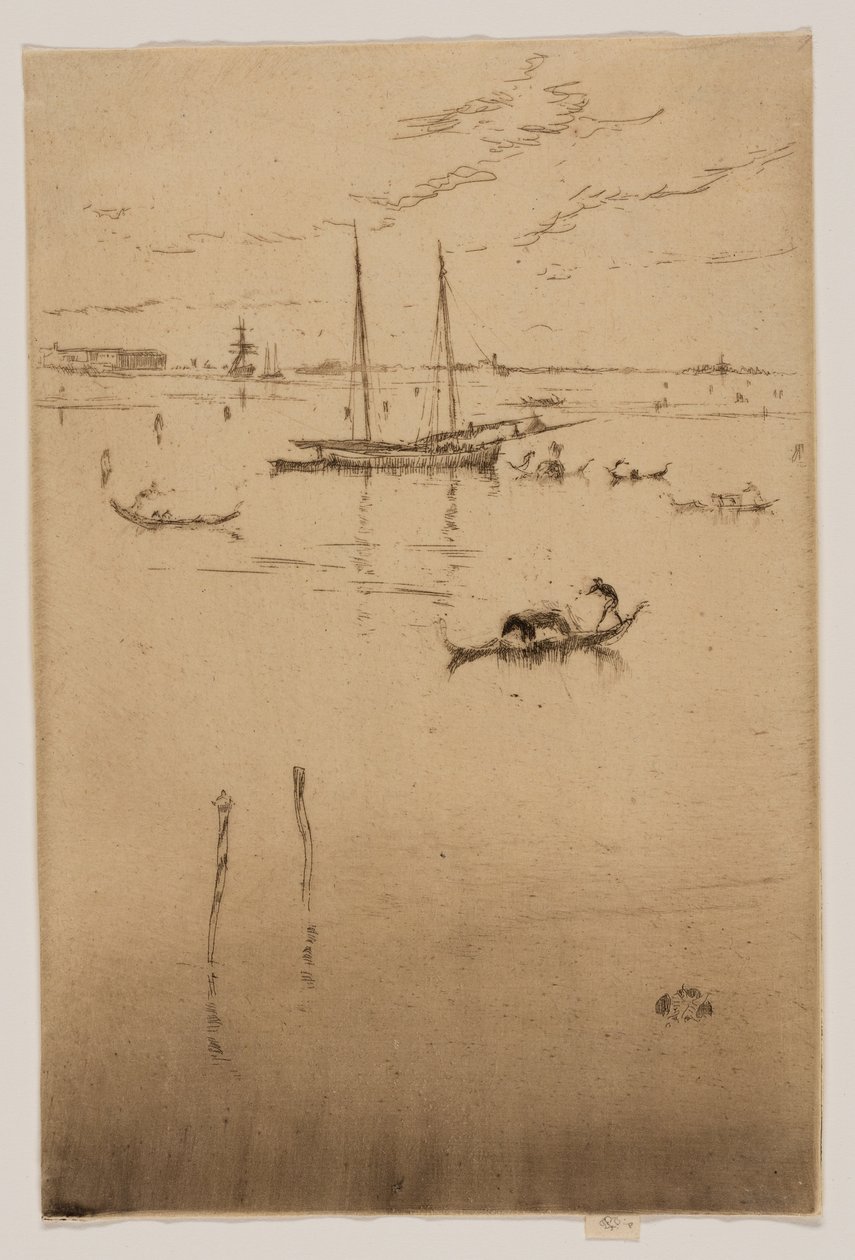 Malá laguna od James Abbott McNeill Whistler
