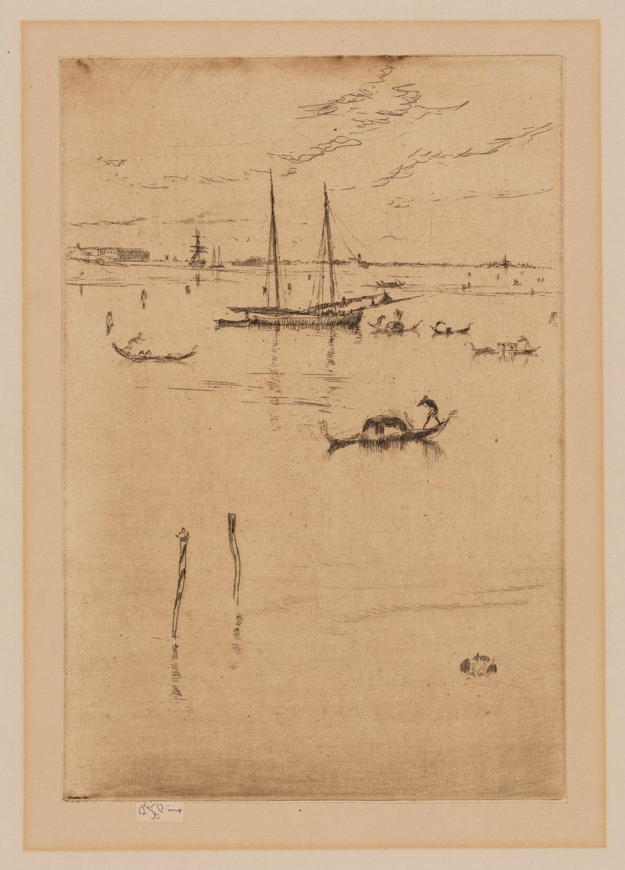 Malá laguna od James Abbott McNeill Whistler